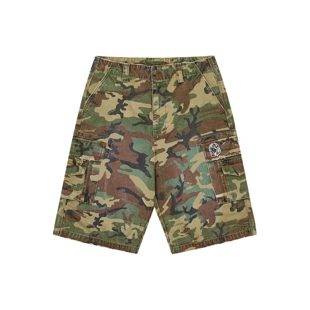 BILLIONAIRE BOYS CLUB Pantaloncino Cargo Shorts Distressed Oversized 
