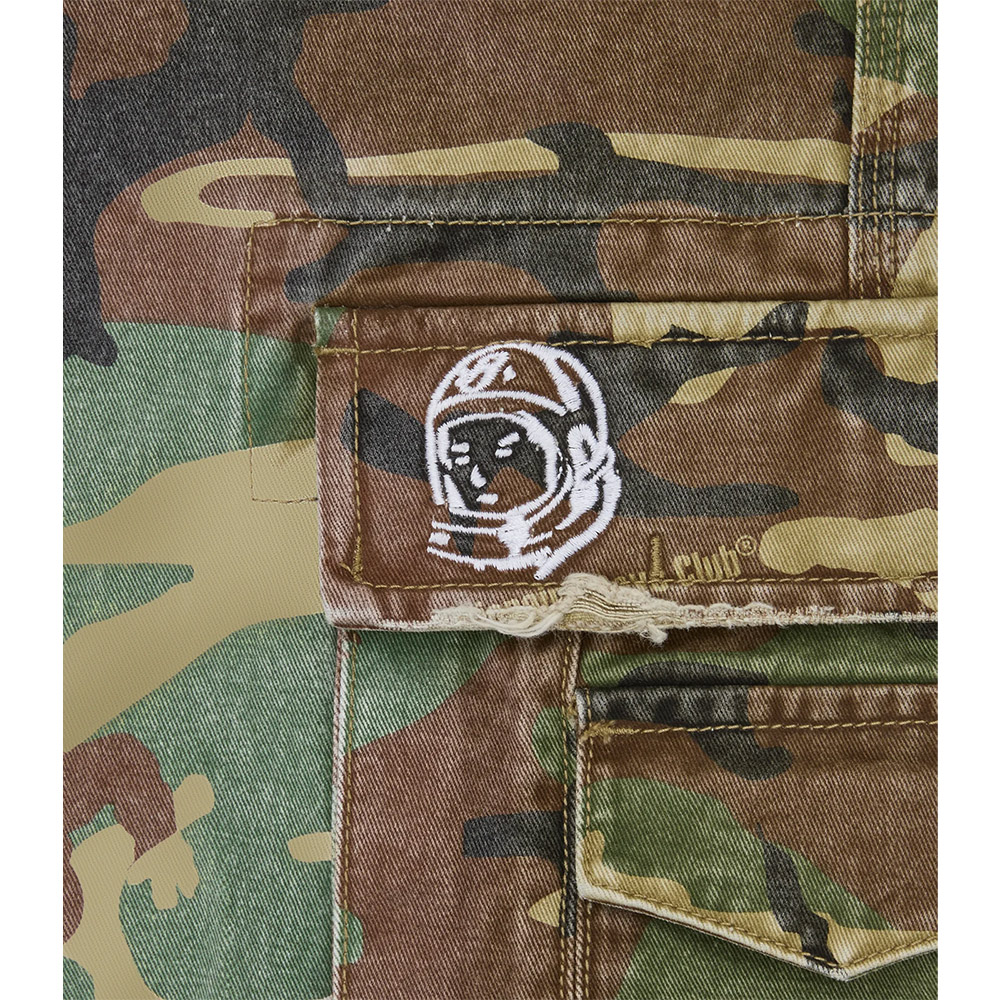 BILLIONAIRE BOYS CLUB Pantaloncino Cargo Shorts Distressed Oversized 