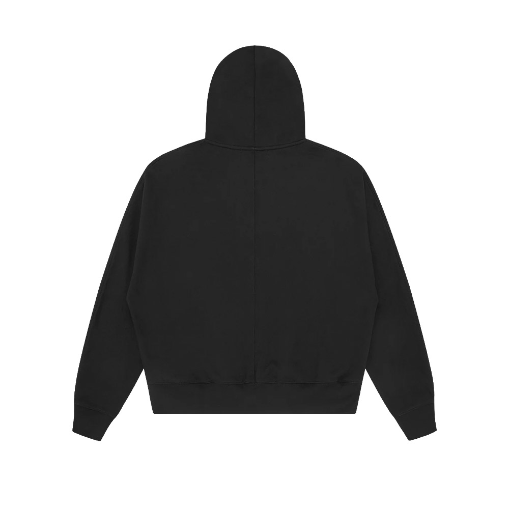 BILLIONAIRE BOYS CLUB Felpa Hood Zip Logo Large Script Through Kimono 