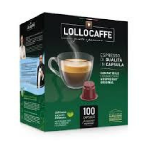 Caffè Lollo Argento Compatibile Nespresso® 100 Capsule