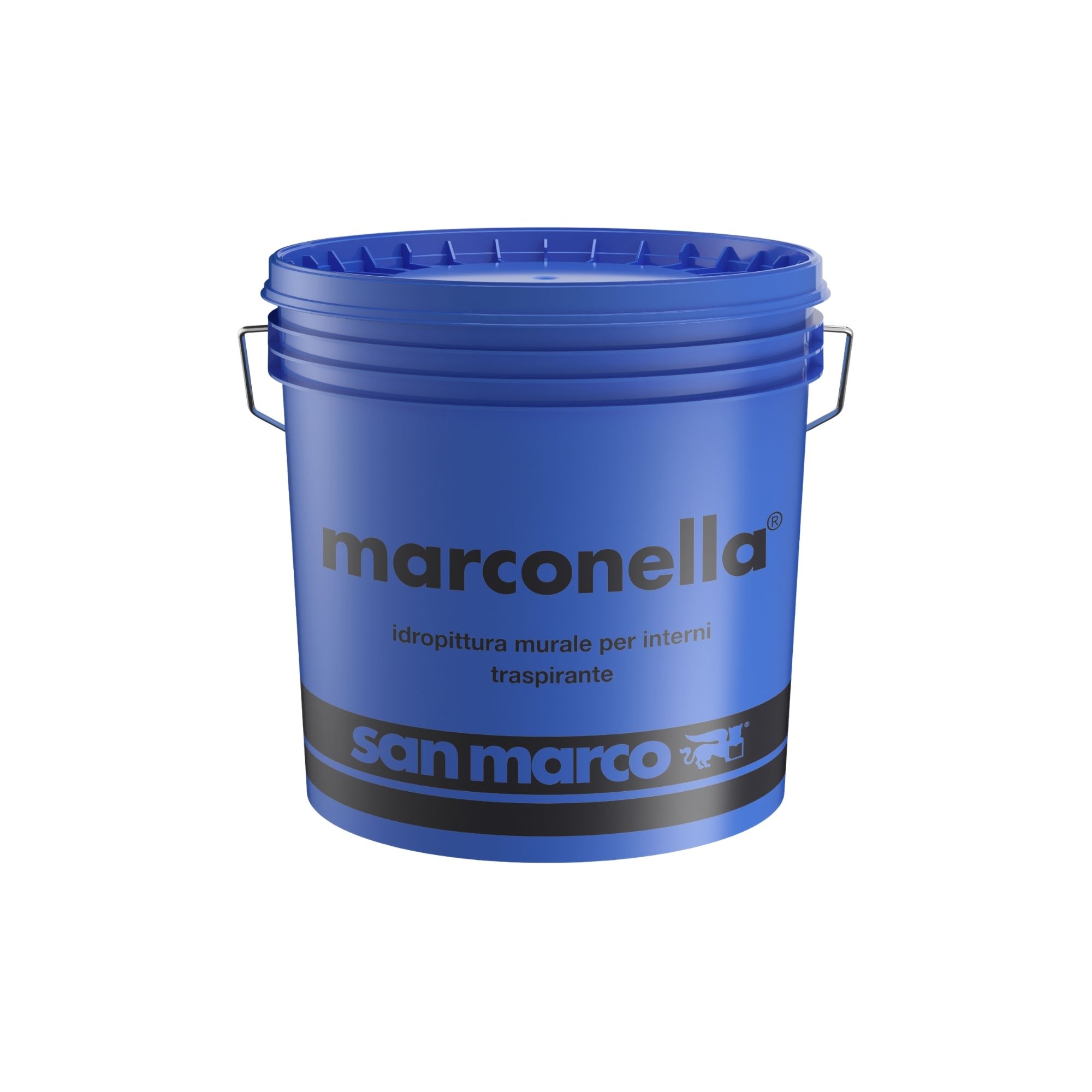 MARCONELLA Idropittura super traspirante per interni, disponibile in colore bianco; ideale per ambienti soggetti a umidità | San Marco