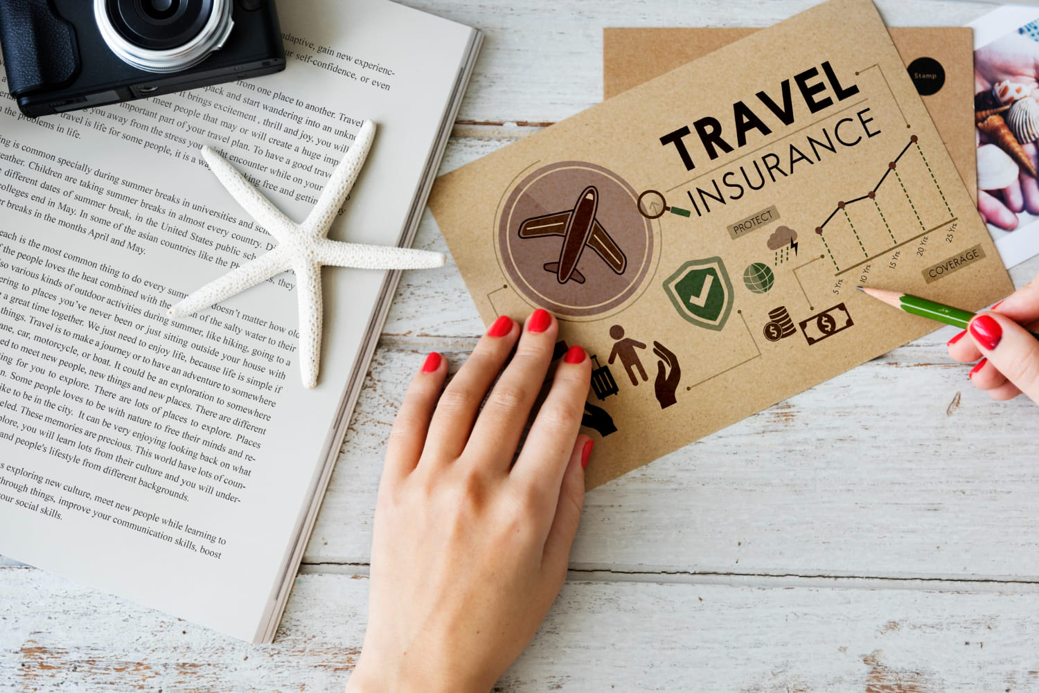 foglio assicurazione di viaggio