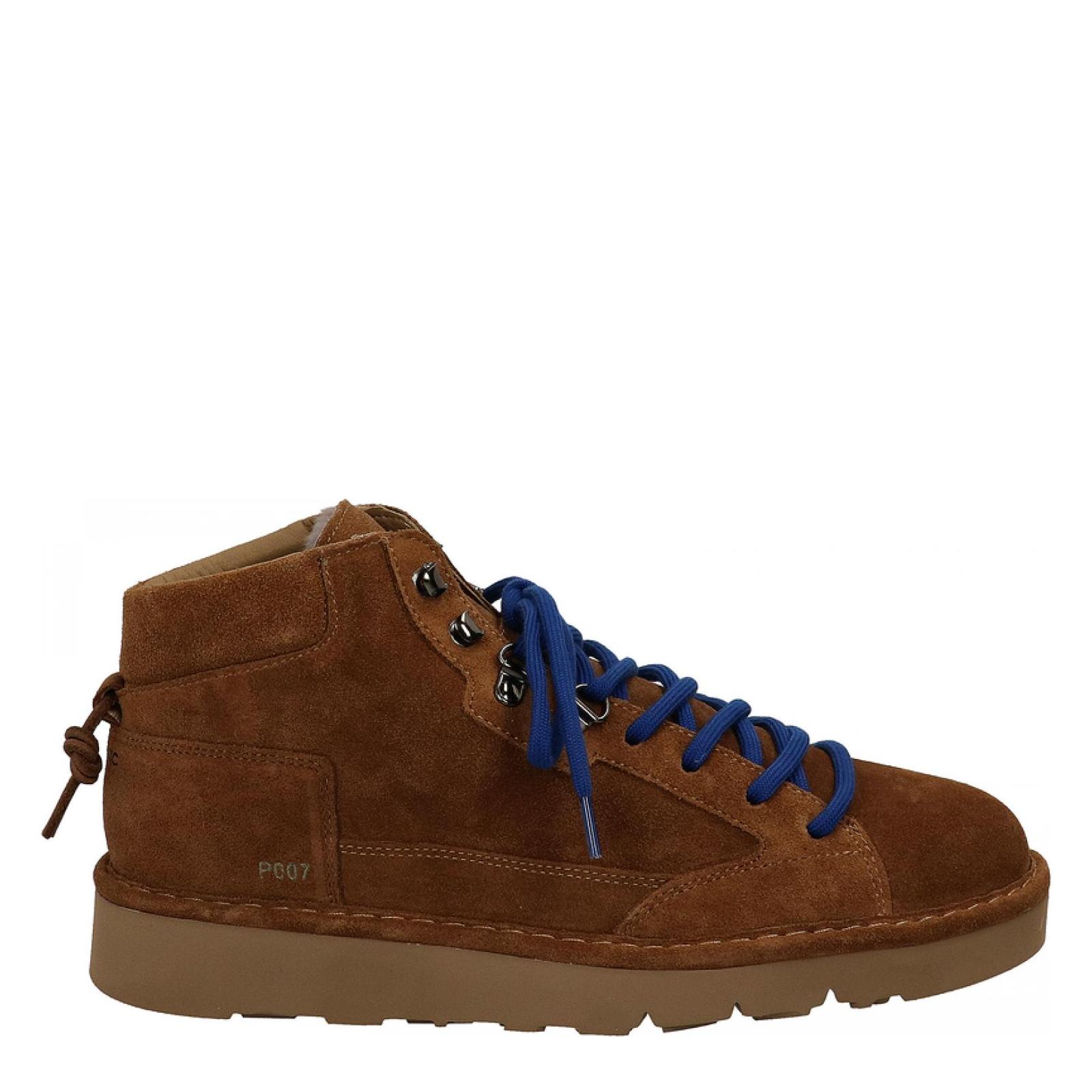 CLAY ANKLE BOOT SUEDE cognac
