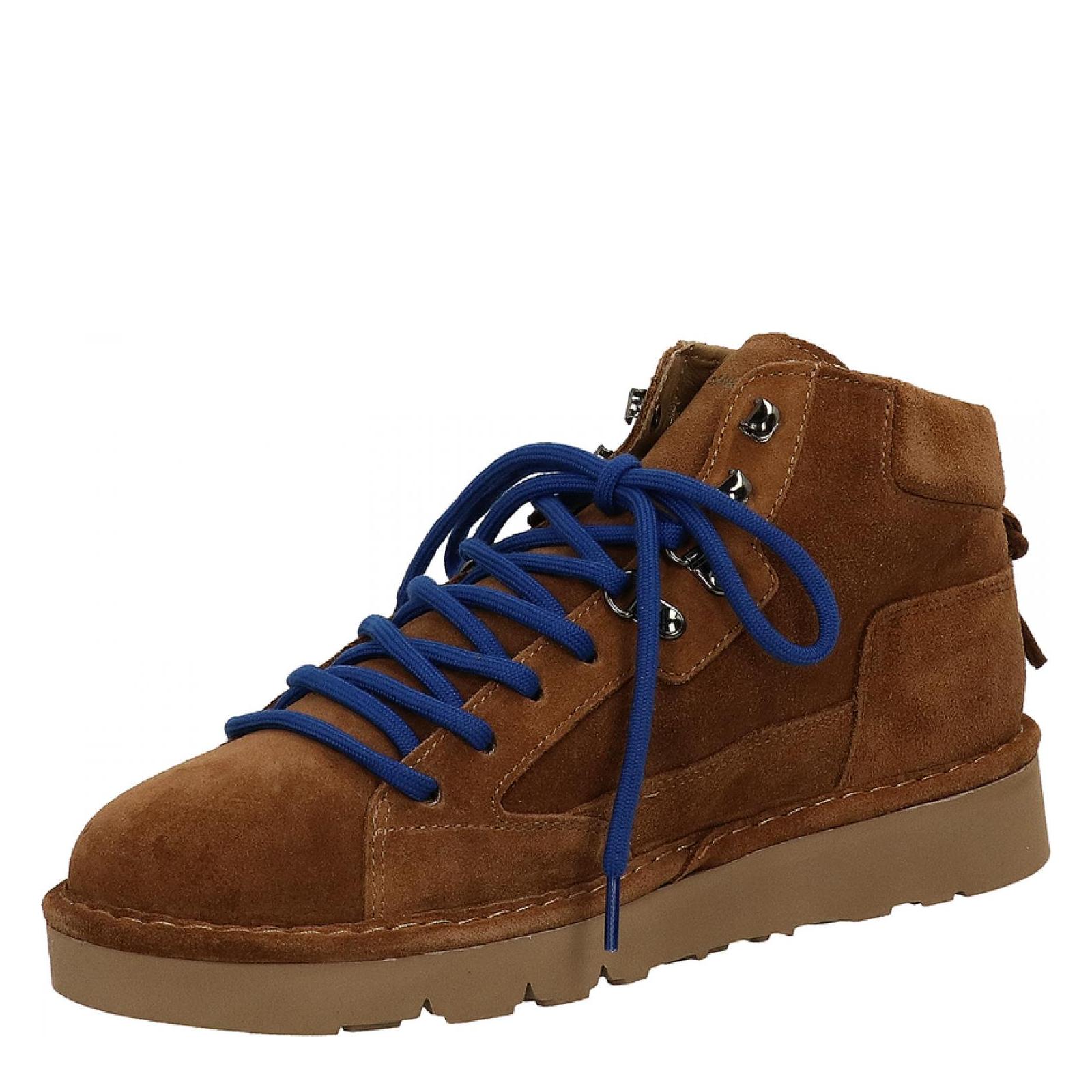 CLAY ANKLE BOOT SUEDE cognac