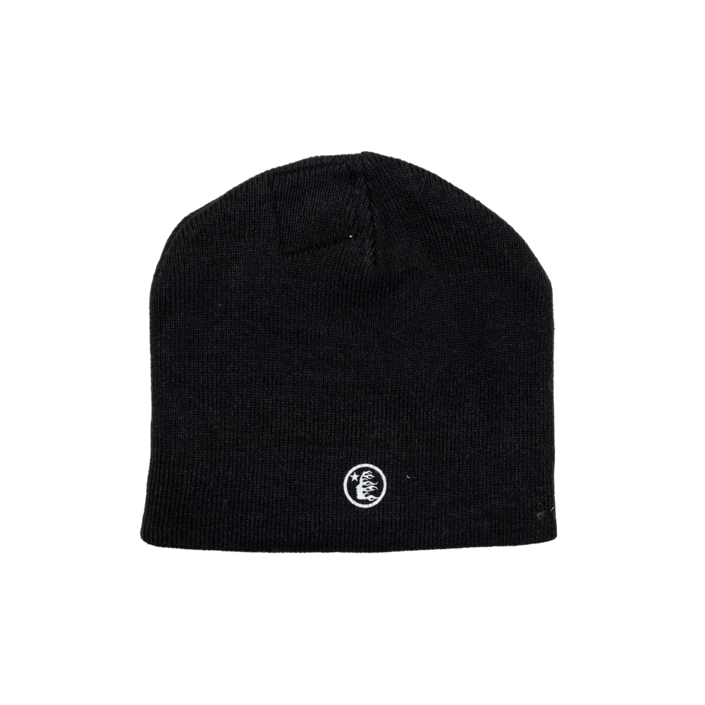 HELLSTAR Cappello Beanie Tattoo Logo Black 