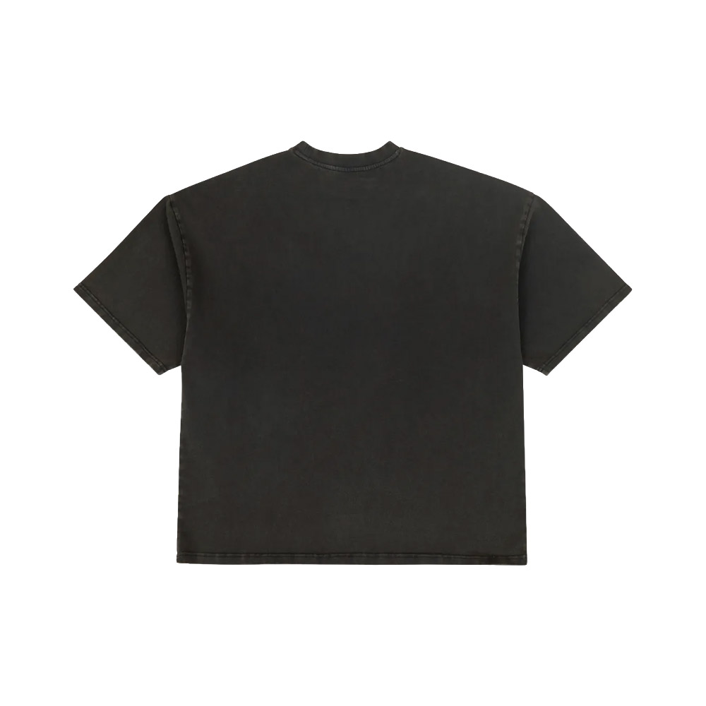 ENTIRE STUDIOS Maglietta Maniche Corte Tee Heavy Boxy Washed Black