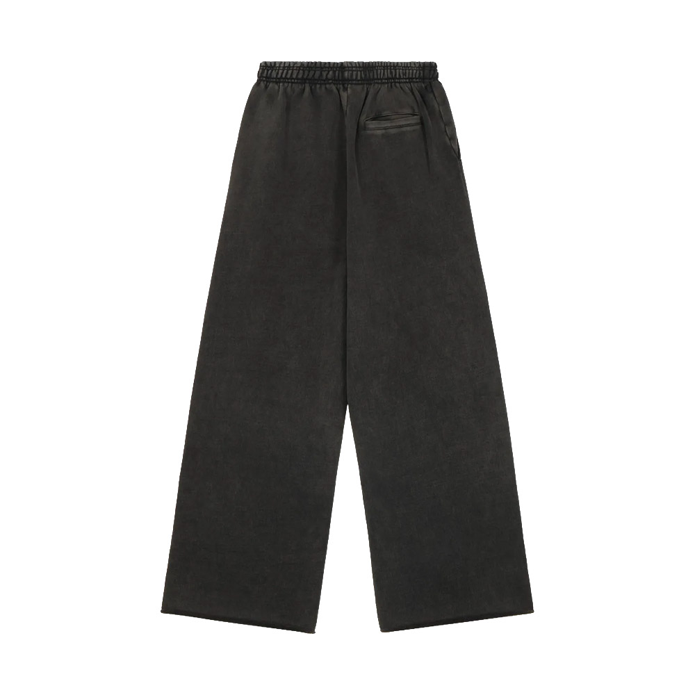 ENTIRE STUDIOS Pantalone Sweatpant Full Salted Washed Black 