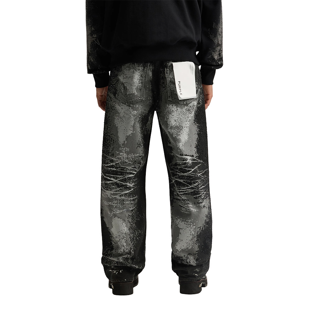 PURPLE Pantalone P018 Trompe L oeil 