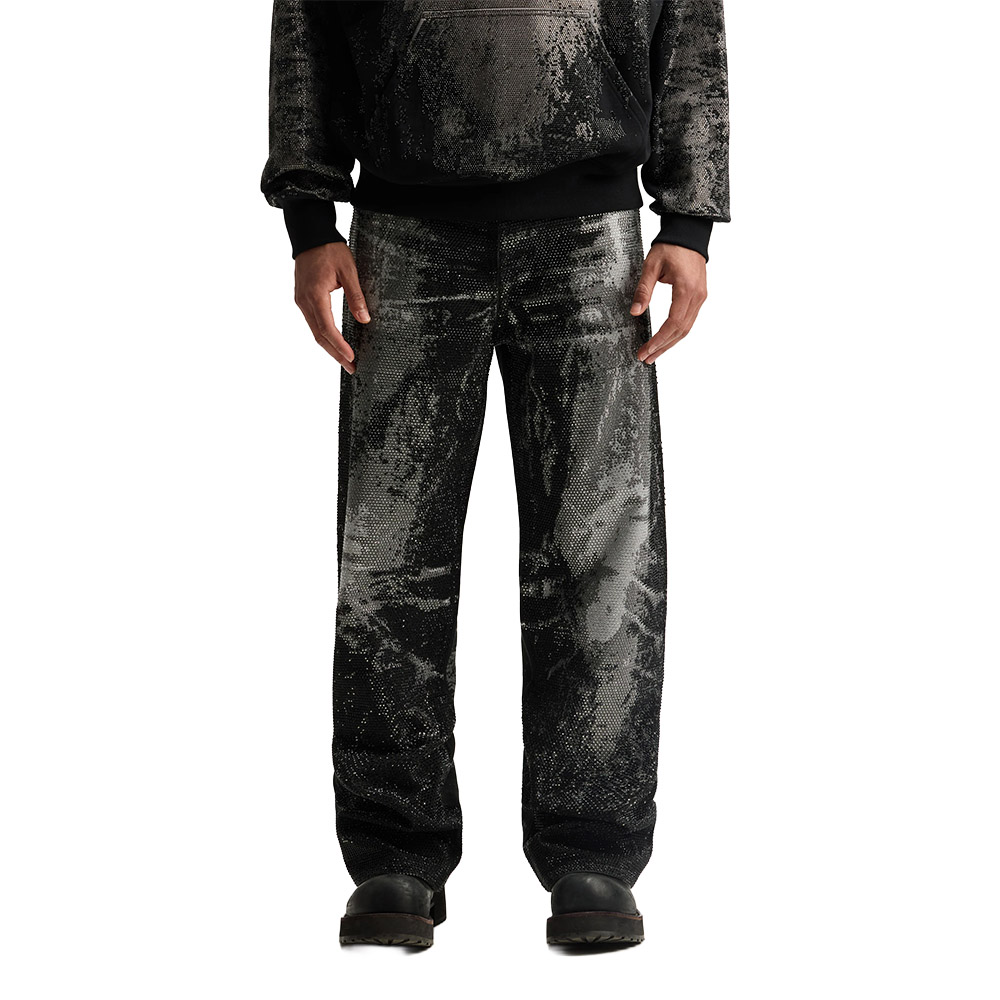 PURPLE Pantalone P018 Trompe L oeil 