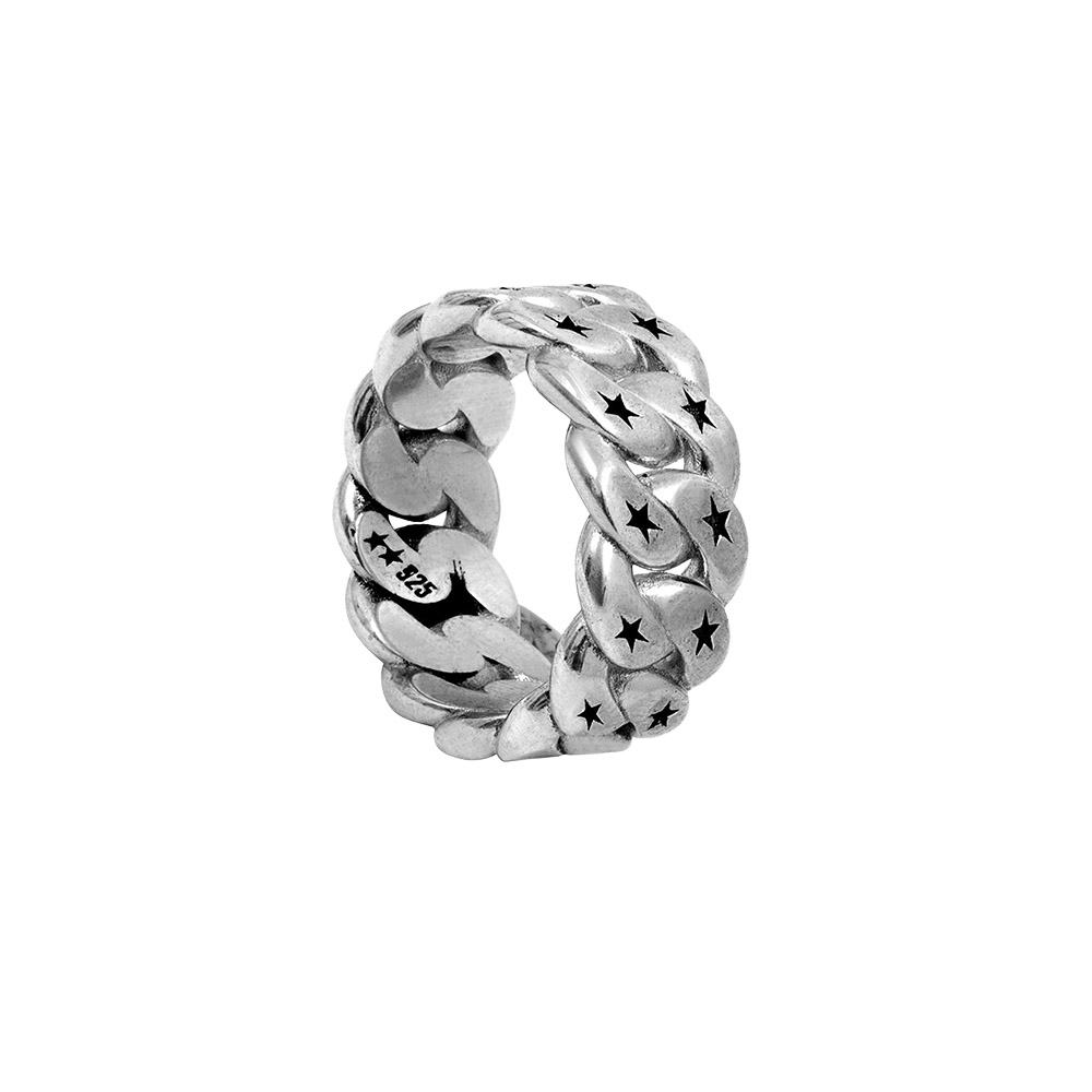 TWOJEYS Anello Ring Cuban Monogram 