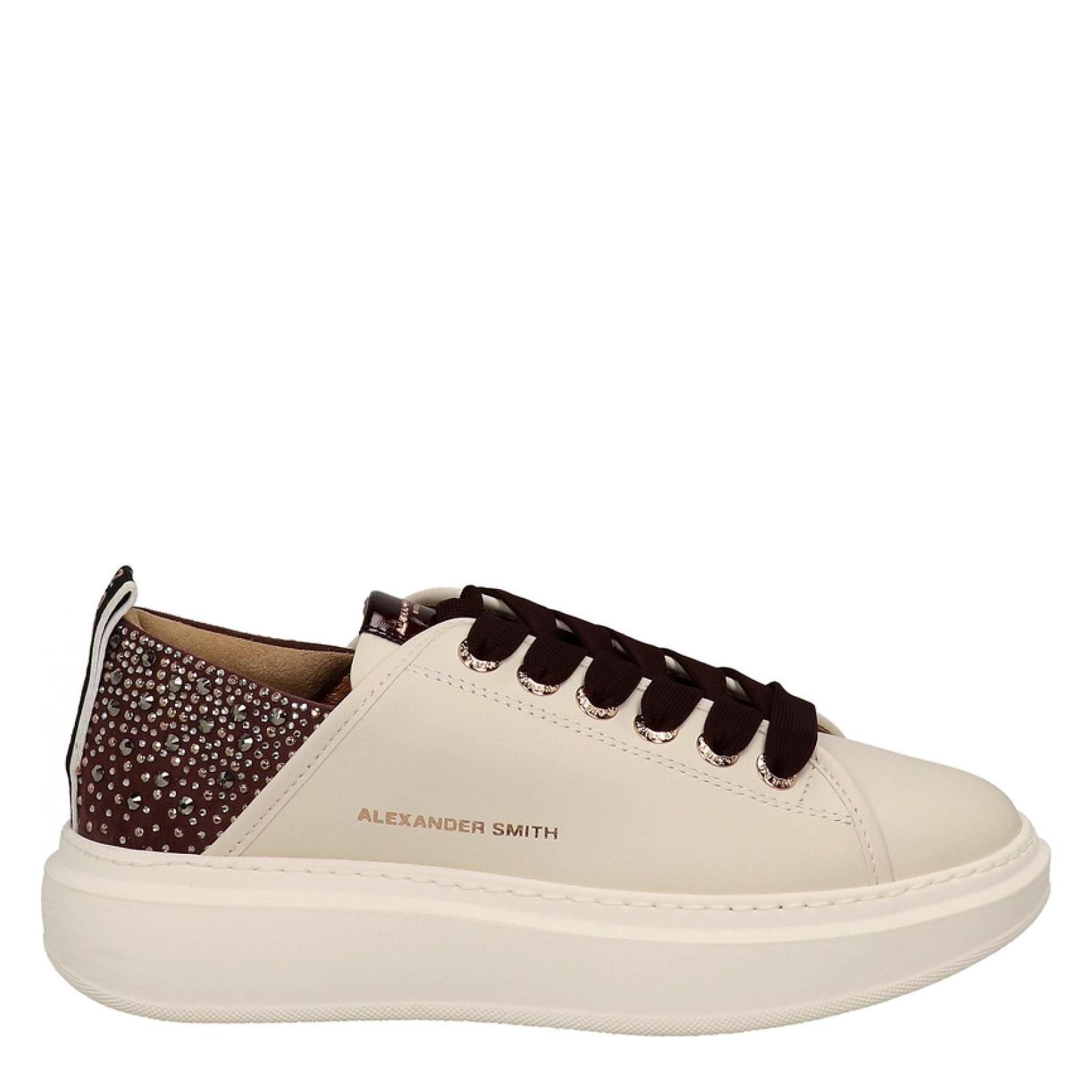 WEMBLEY off-white-burgundy