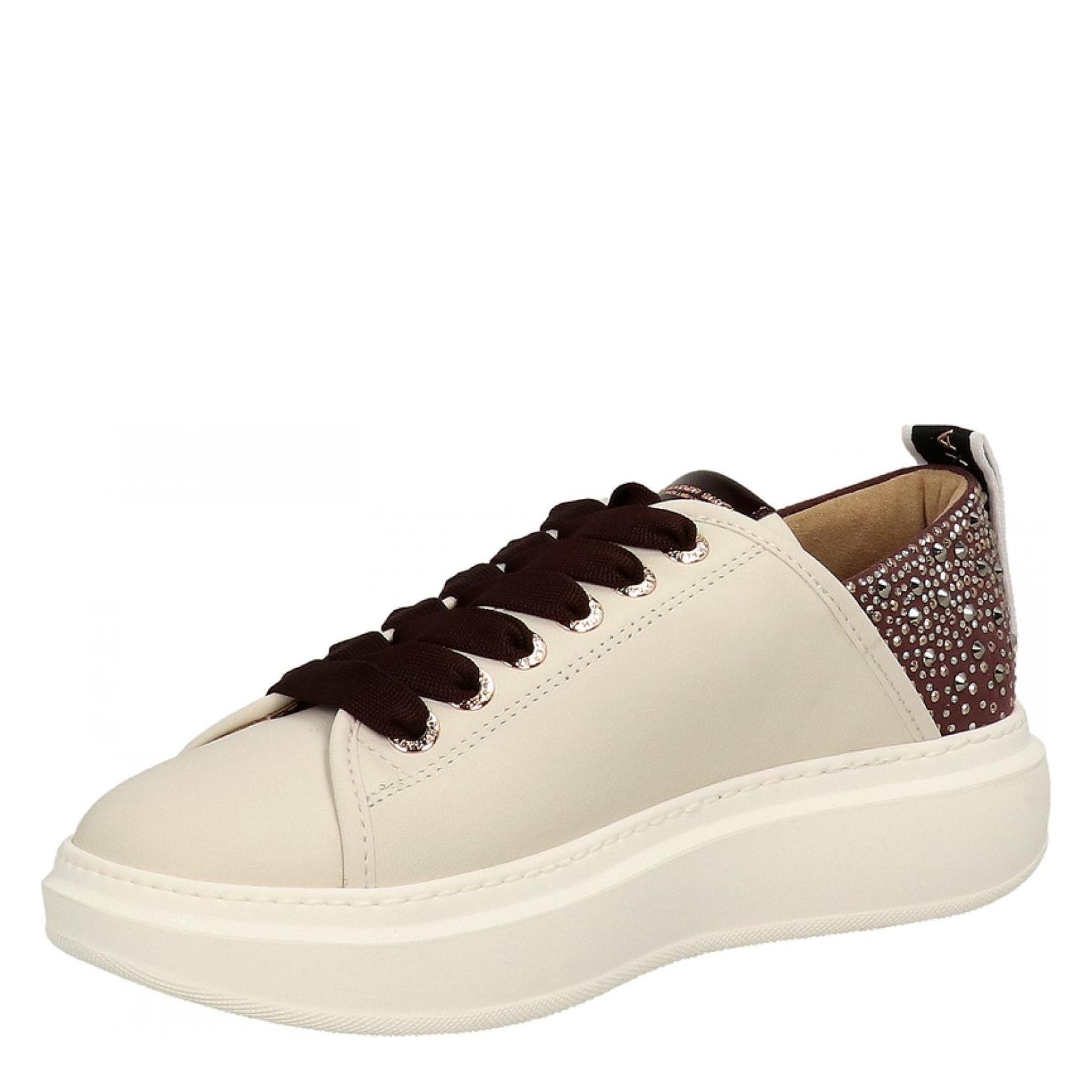 WEMBLEY off-white-burgundy