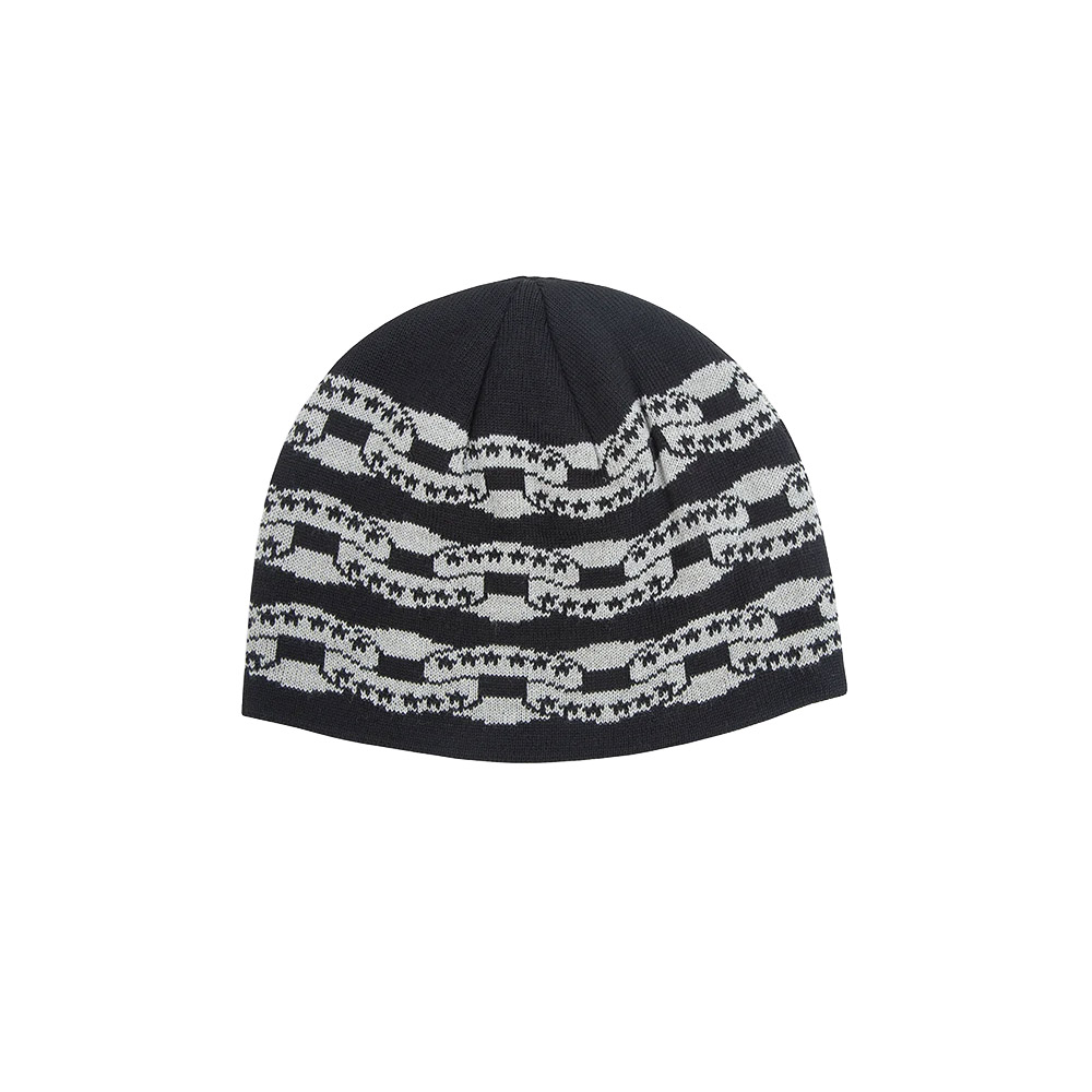 TWOJEYS Cappello Beanie Icon Chain Black 