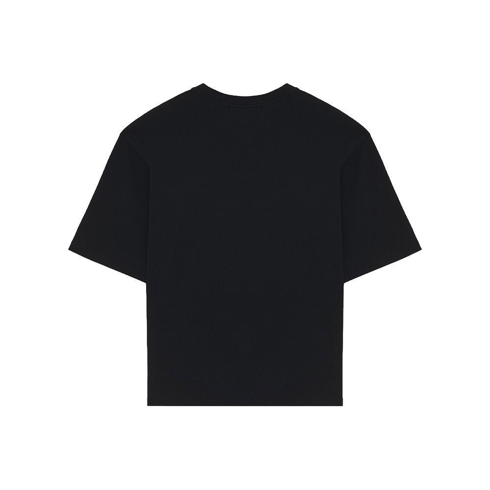 IUTER Maglietta Maniche Corte Tee Label Ribbed Black 