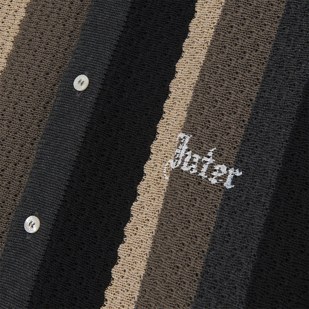 IUTER Camicia in Maglia Shirt LS Knit Striped 