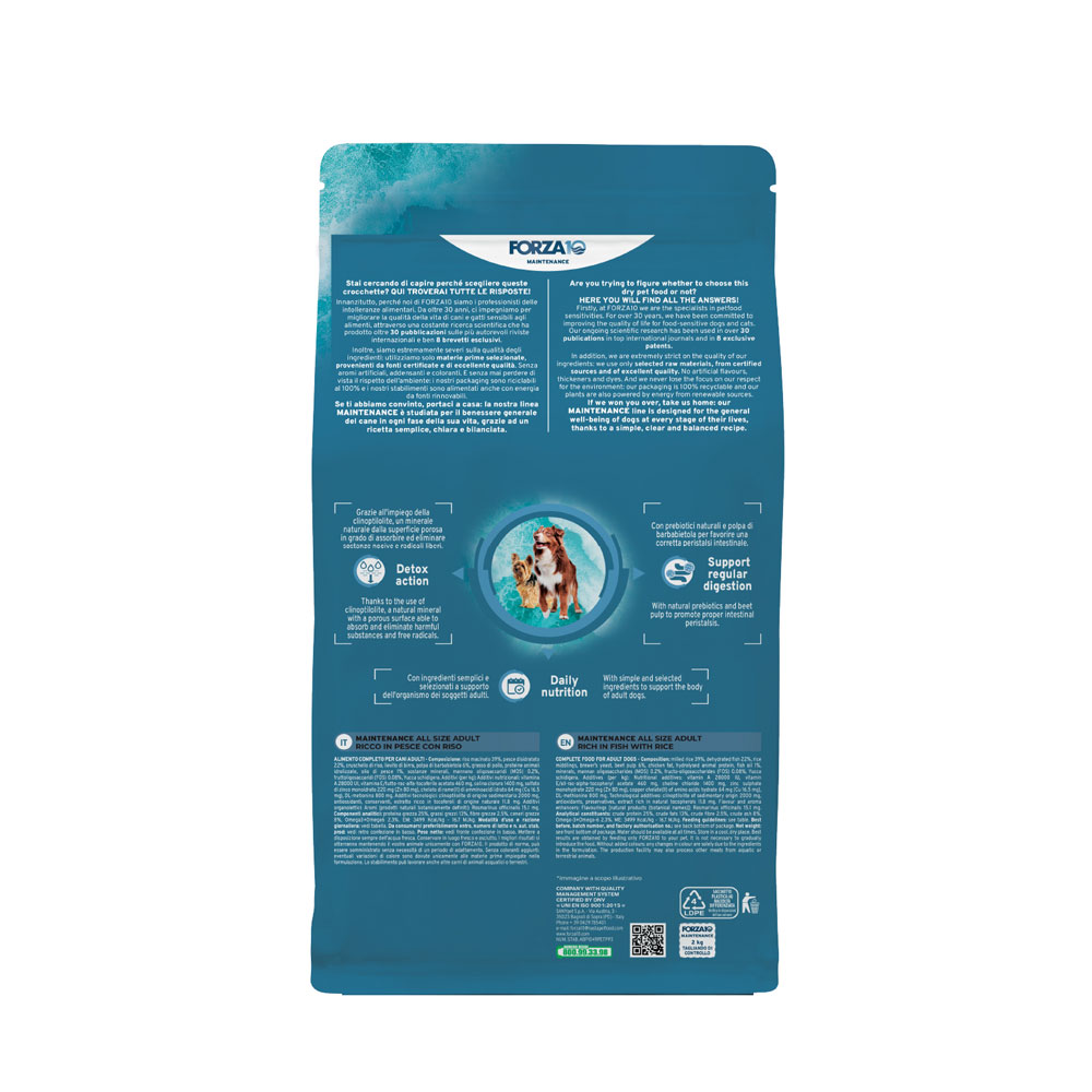 All Size Adult - Pesce con Riso