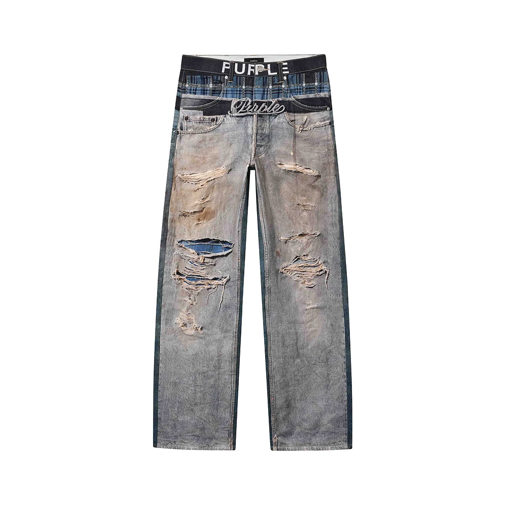 PURPLE jeans P018 Trompe L oeil Boxer 