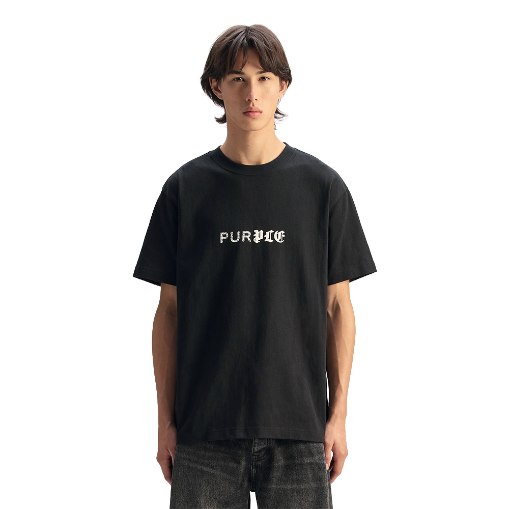 PURPLE Maglietta Maniche Corte Tee Half and Half
