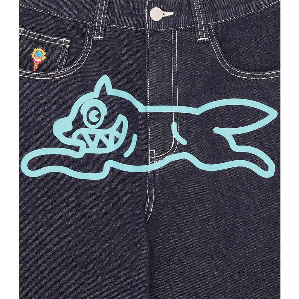 ICECREAM Jeans Denim Pants Running Dog Triple Scoop Indigo