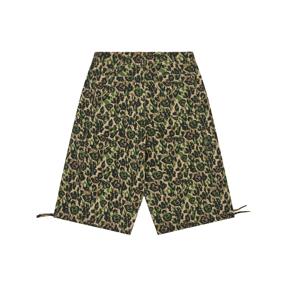ICECREAM Pantaloncini Cargo Shorts Studded Running Dog 