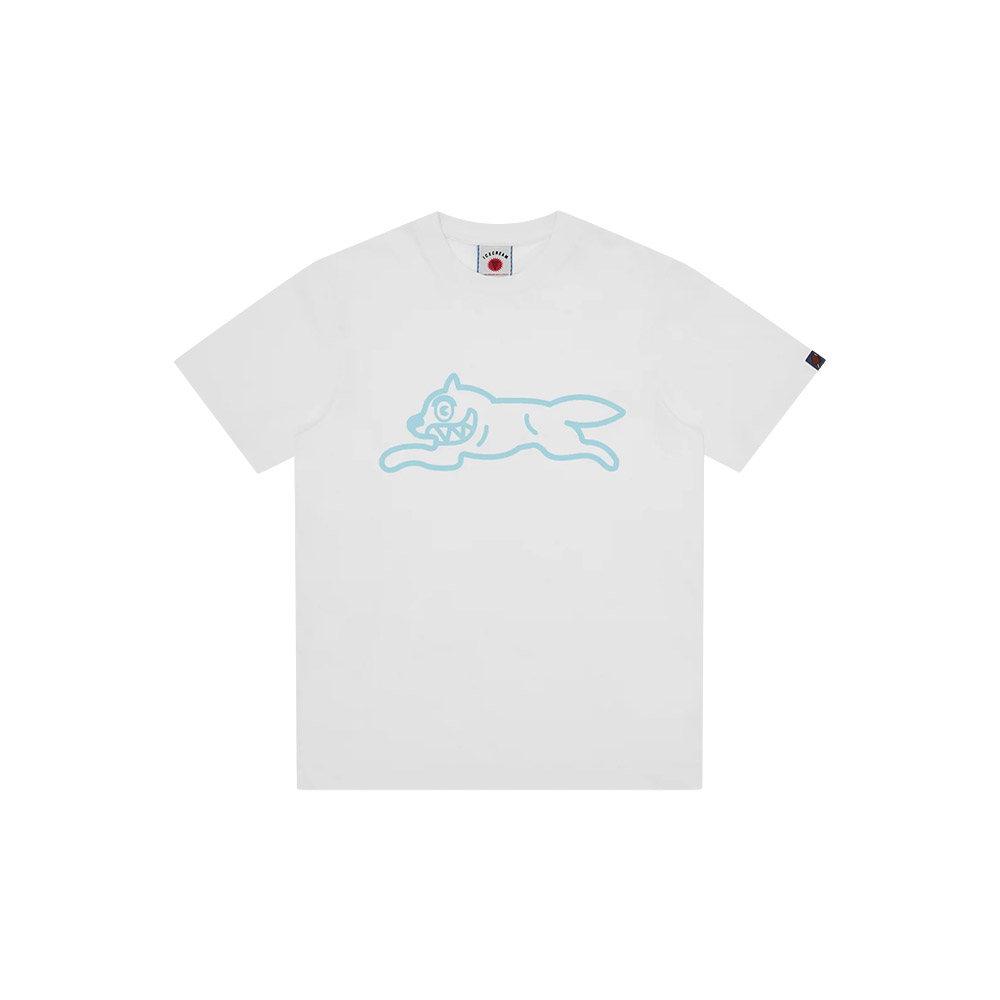 ICECREAM Maglietta Maniche Corte Tee Runnig Dog White 