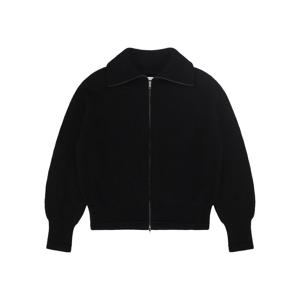 ENTIRE STUDIOS Maglione Full Zip Blimp Black 
