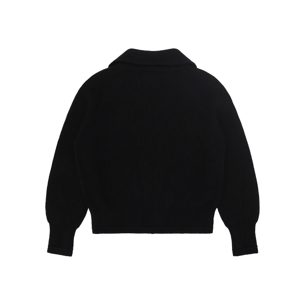 ENTIRE STUDIOS Maglione Full Zip Blimp Black 