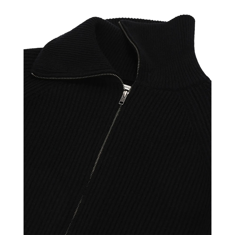 ENTIRE STUDIOS Maglione Full Zip Blimp Black 