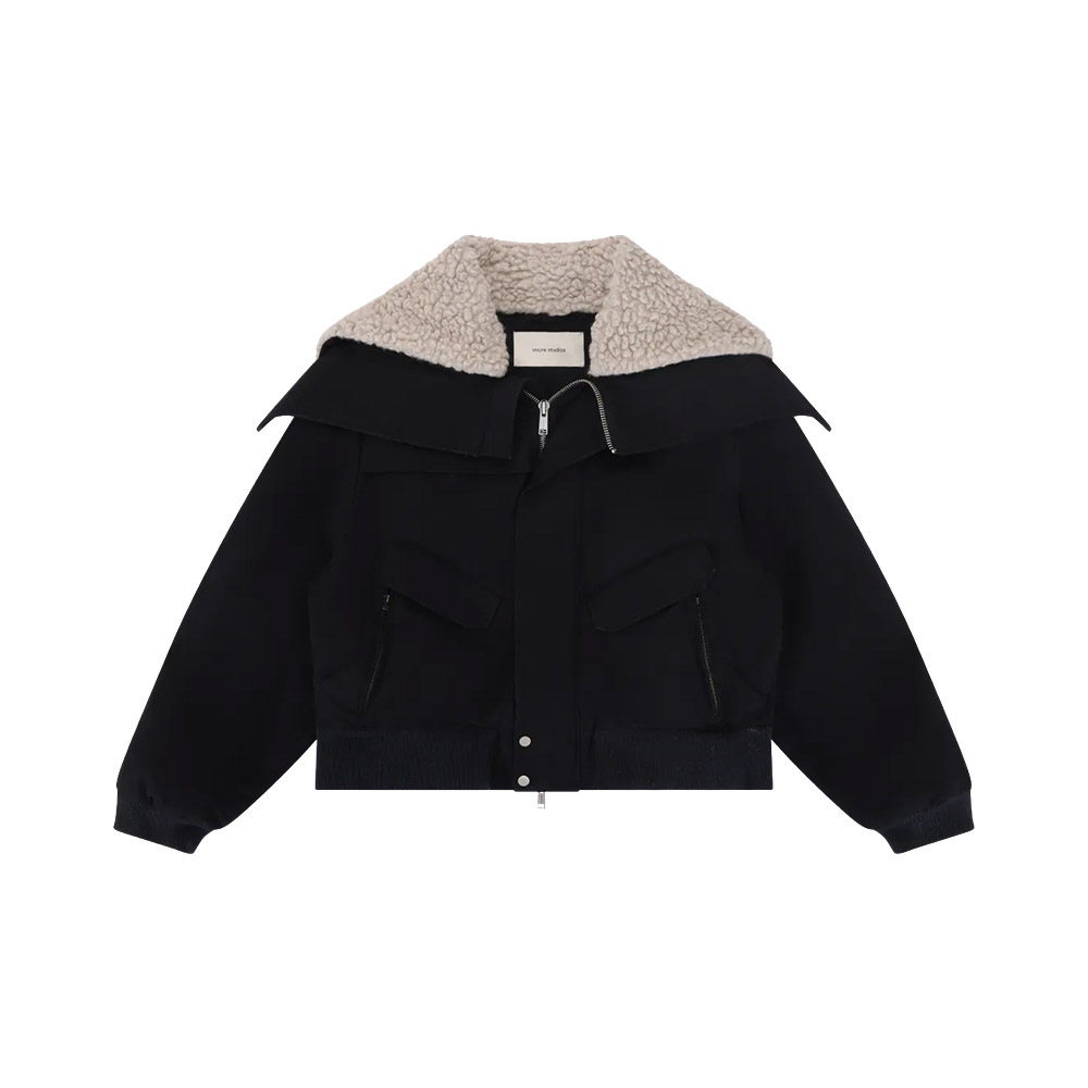 ENTIRE STUDIOS Giacca Jacket Portal Blue Black