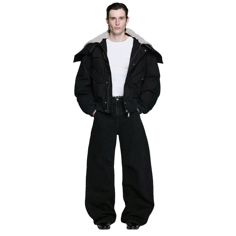 ENTIRE STUDIOS Giacca Jacket Portal Blue Black