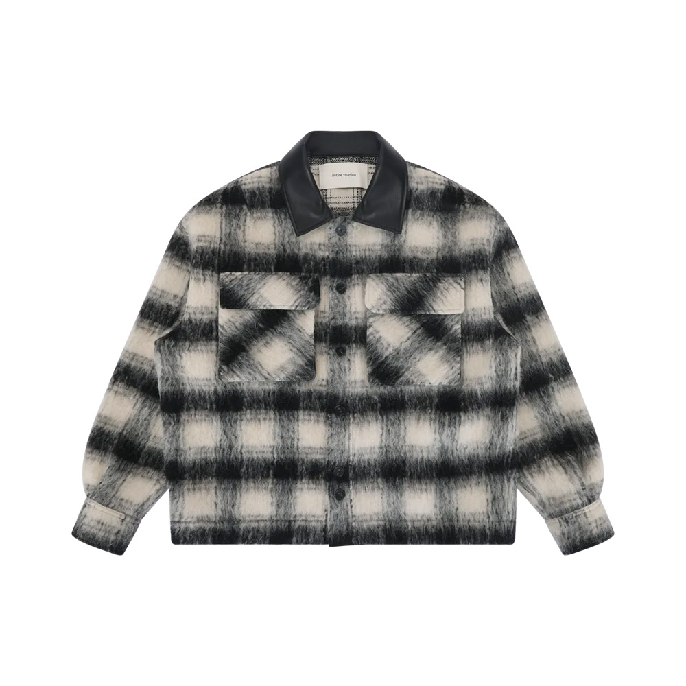 ENTIRE STUDIOS Giacca Shirt Fjord Monochrome 