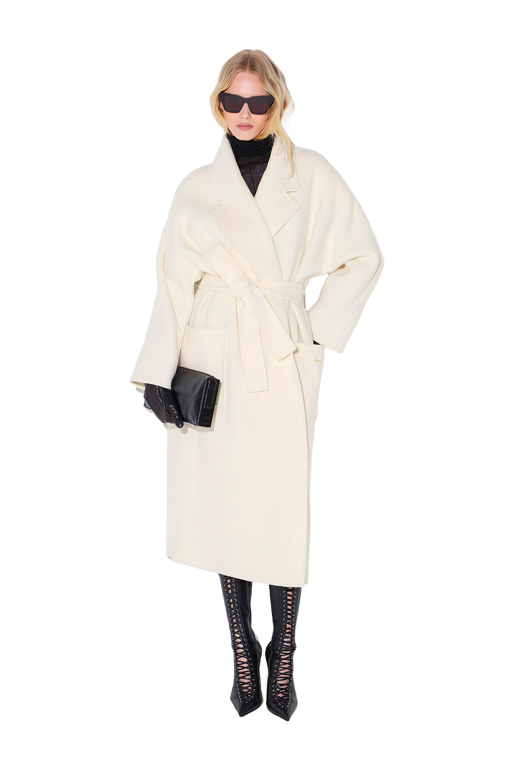 Cappotto in Panno Double di Lana