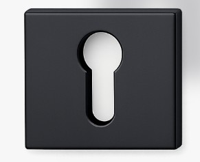 Maniglia Serie Blue con foro Yale KTS finitura Nero opaco