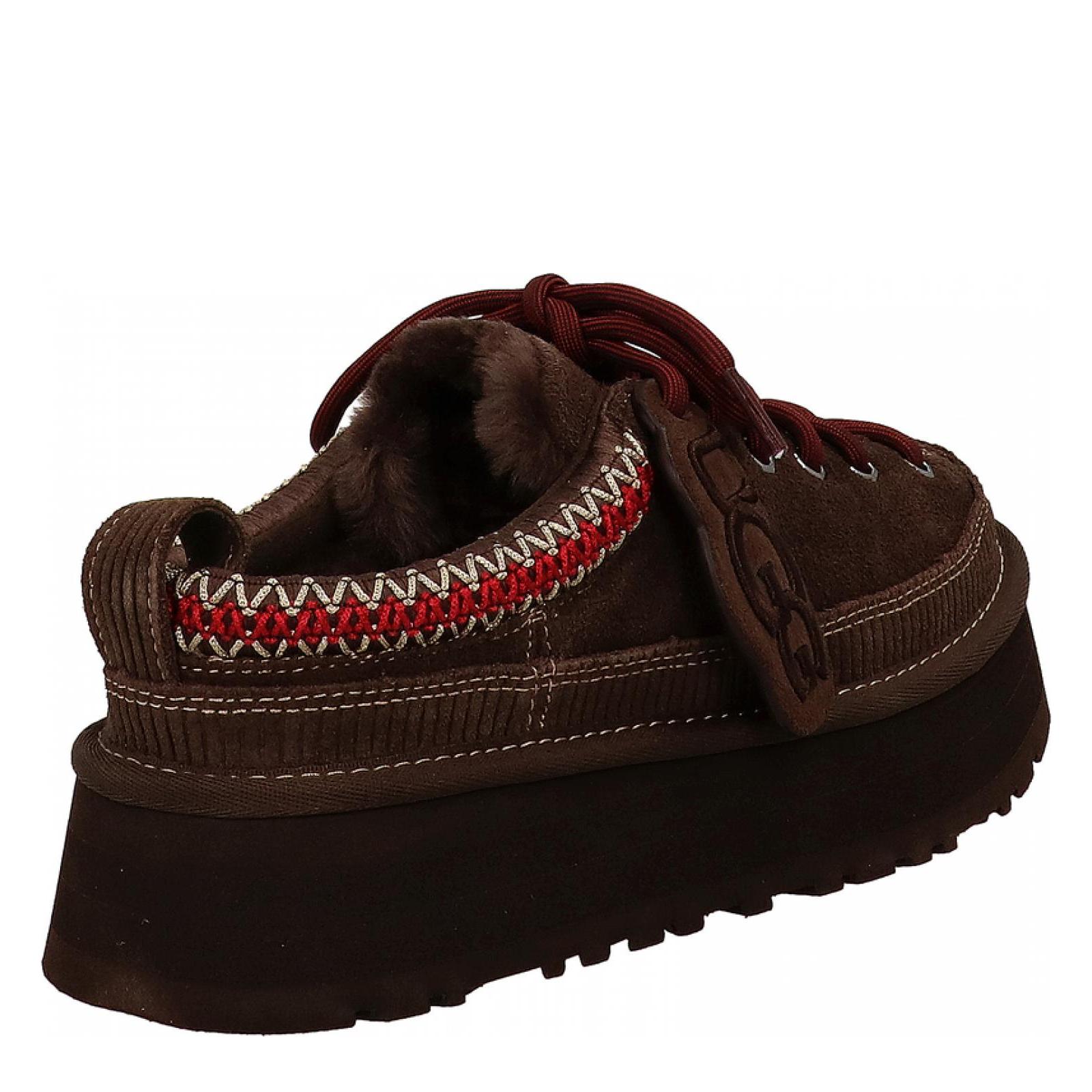 W HERITAGE LACE-UP SLIPPER burnt-cedar