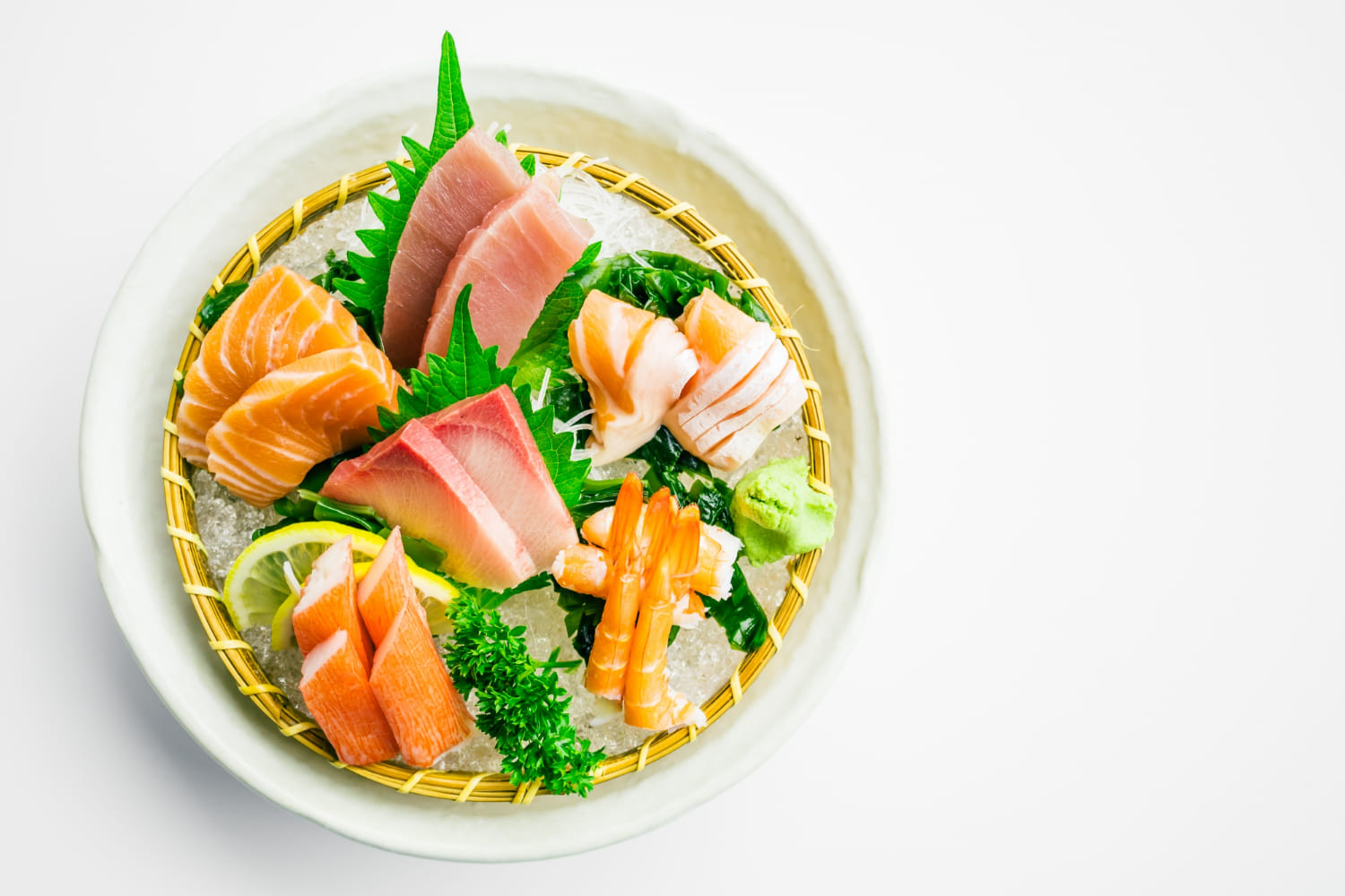 piatto di sashimi mix