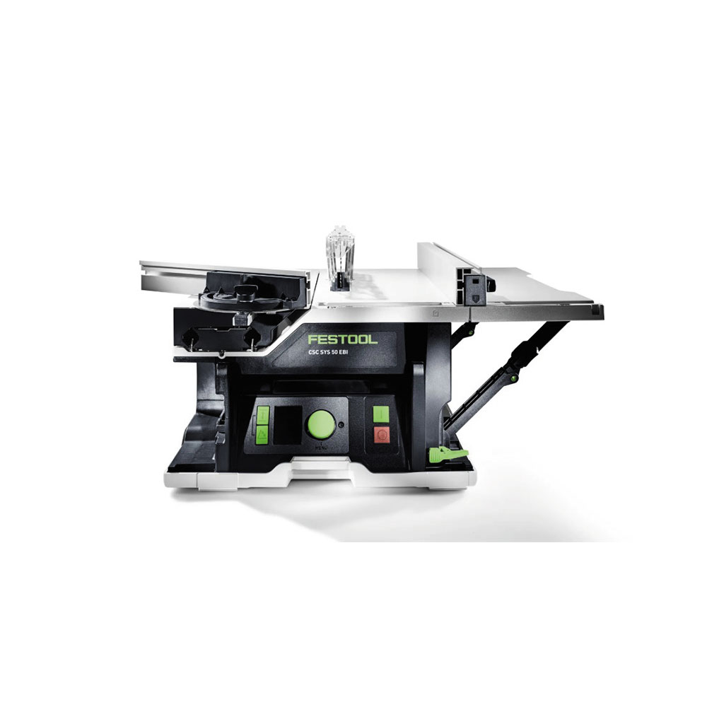 Festool CSC SYS 50 EBI-Basic Sega Circolare da Banco a Batteria