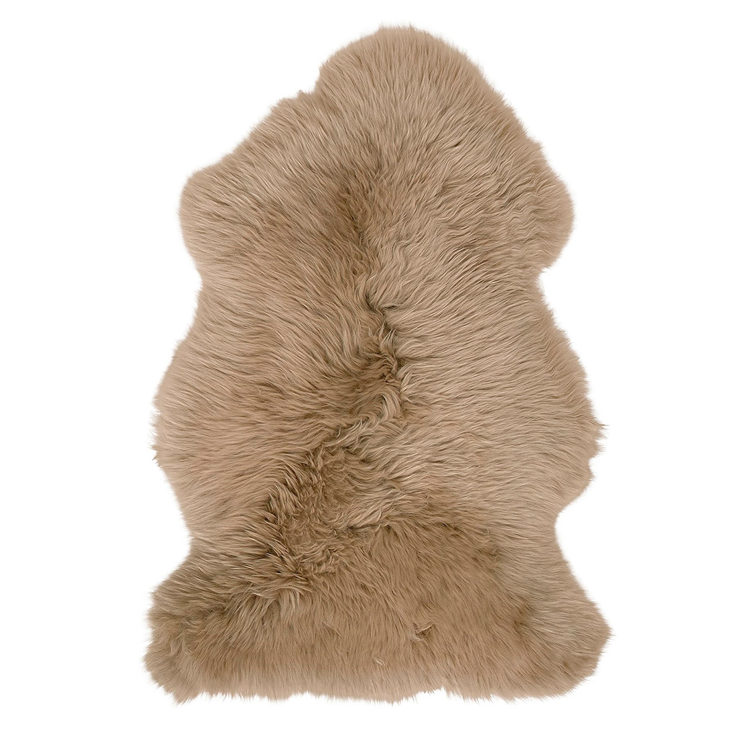 Teppich PELLE MONTONE BEIGE: Sanfter Luxus in natürlichem Design