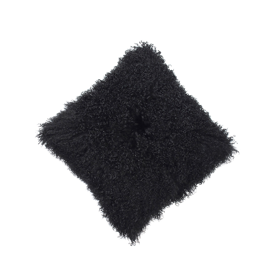 Cuscino TIBET BLACK – Eleganza e morbidezza senza tempo