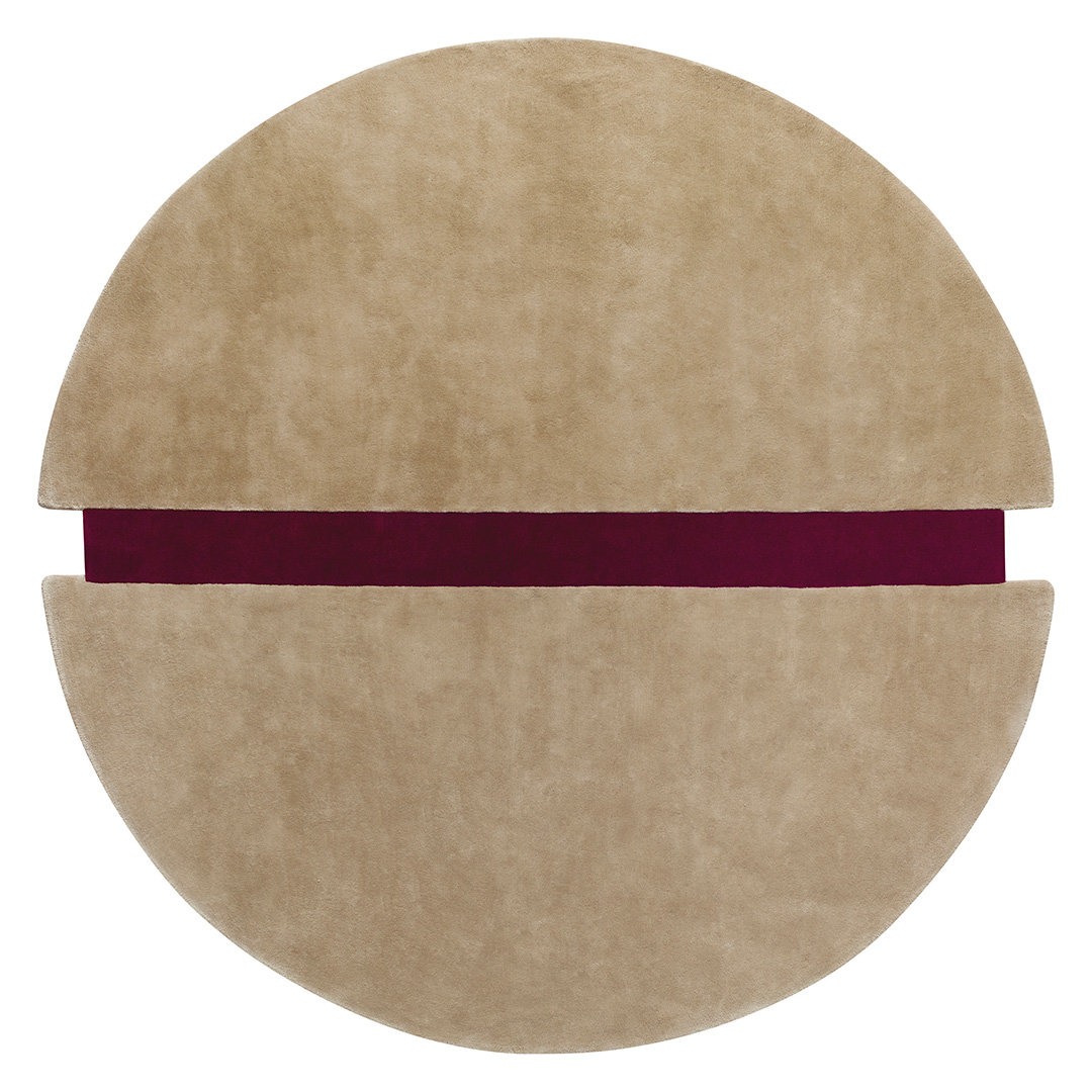 Tappeto POP ZERO CAMEL – Minimalismo e design contemporaneo