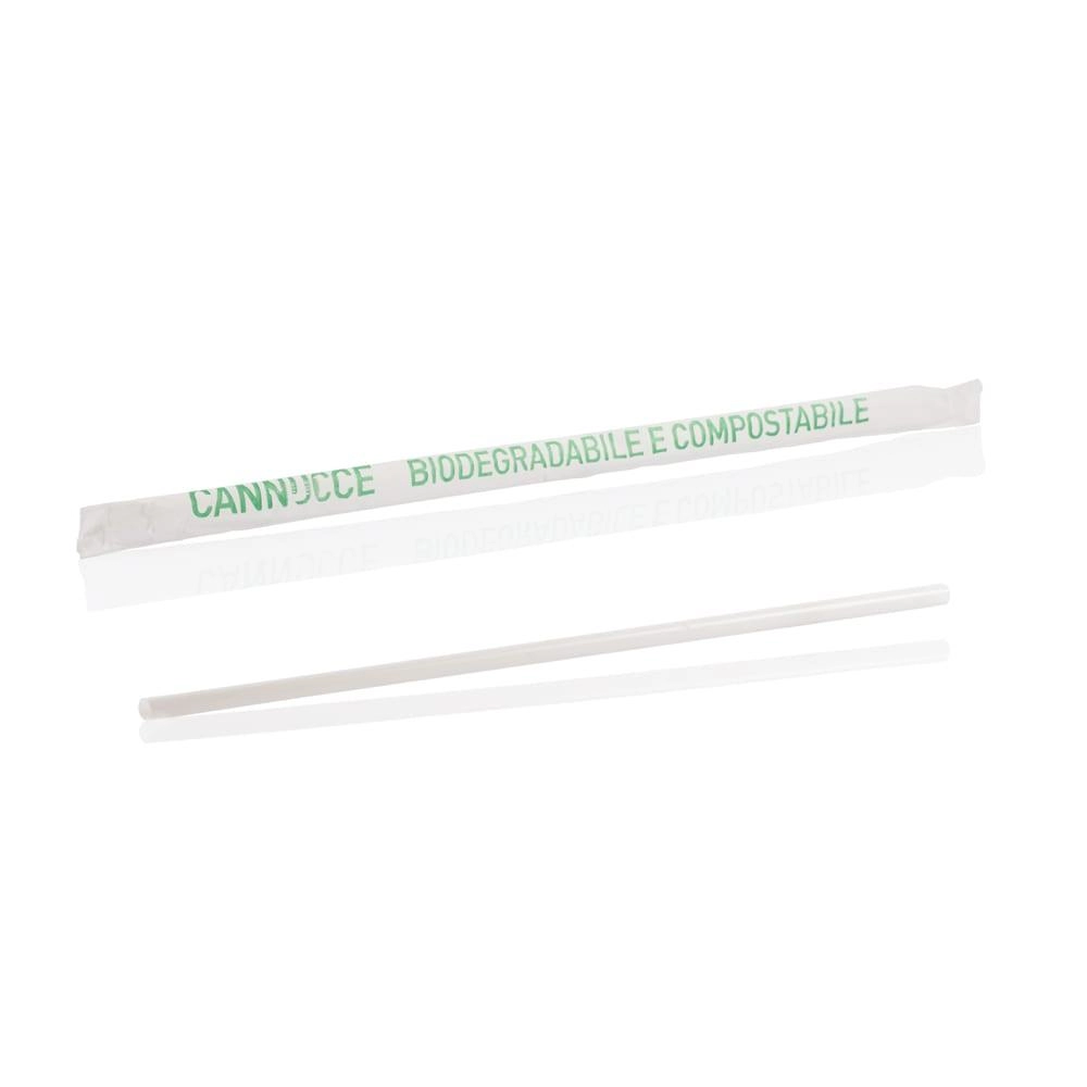 Cannucce biodegradabili imbustate 21cm diam. 5mm - Main view