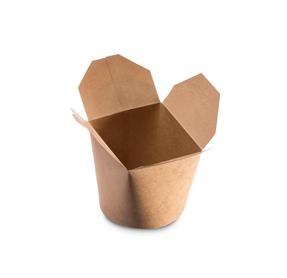 Noodle box contenitore asporto avana - 650ml - View2
