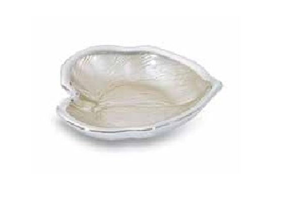 Noya Ciotola In Guscio Di Cocco Riciclato – Diametro 14 Cm, Foglia D'Argento Metallizzata