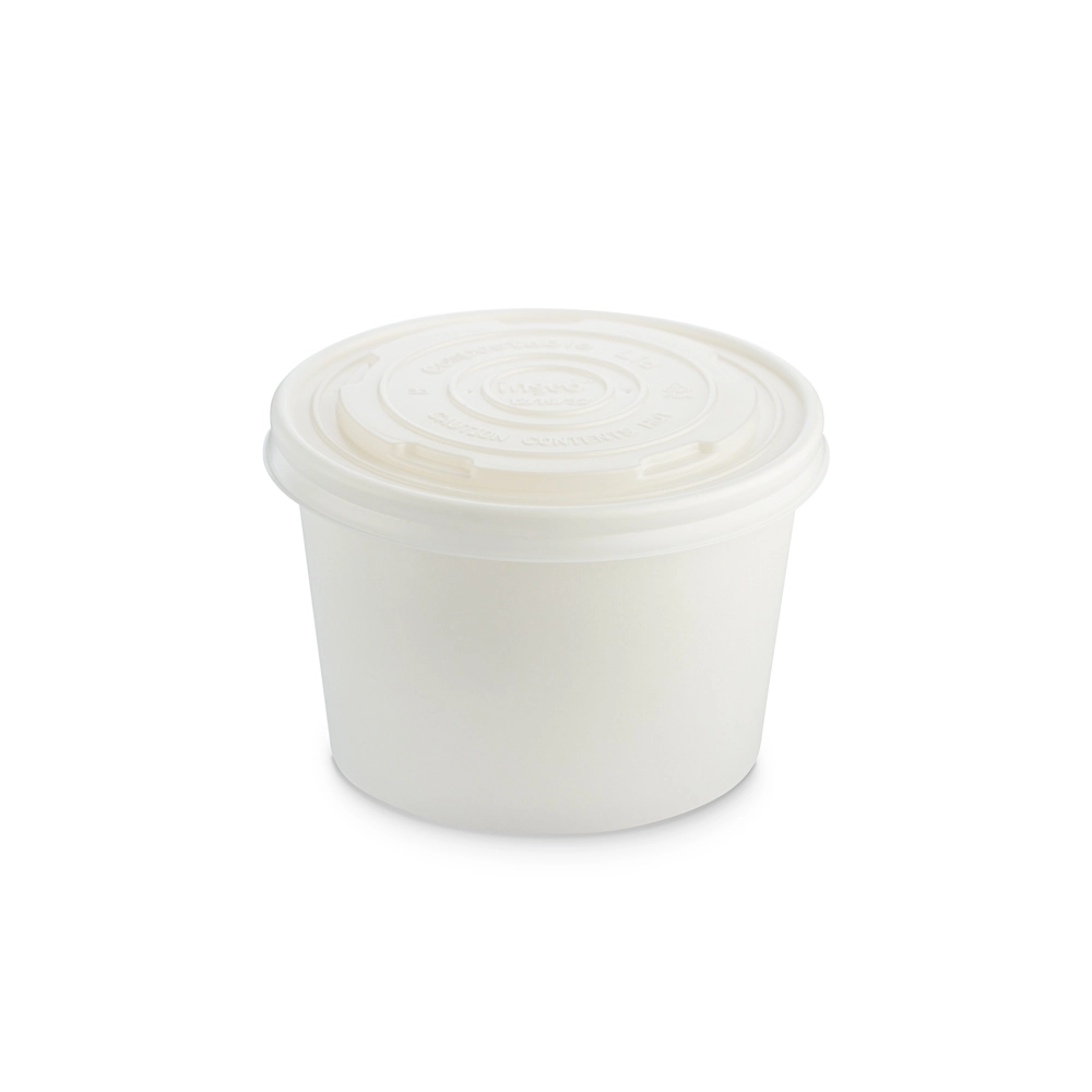 Coperchi per ciotole biodegradabili cibi caldi 350-650ml - D115 - View1