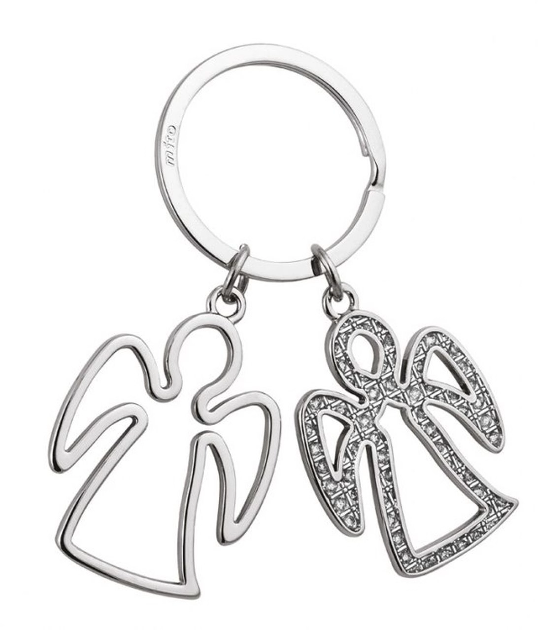Portachiavi Auto Con Strass Brillanti E Gancio In Metallo - Accessorio Elegante E Luccicante Per Chiavi, Borsa O Interni Auto - Regalo Originale