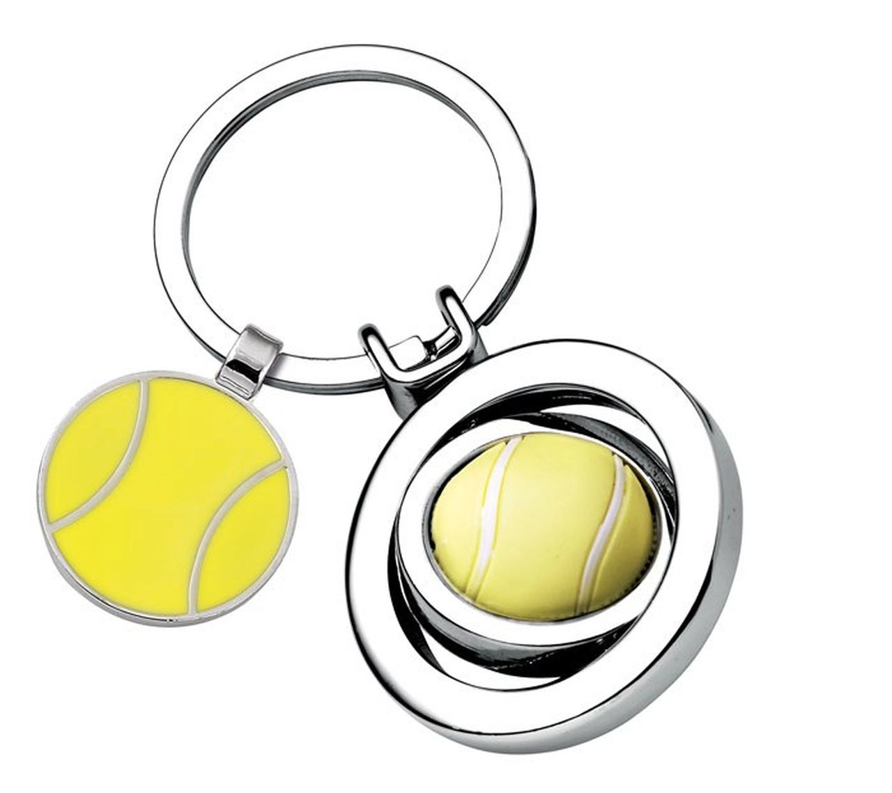 Portachiavi Pallina da Tennis in acciaio Varottostore