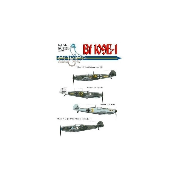 Maquettes 1/48 Monogram – Messerschmitt ME 109 E & Harker Hurricane (Boîte 36x29cm)