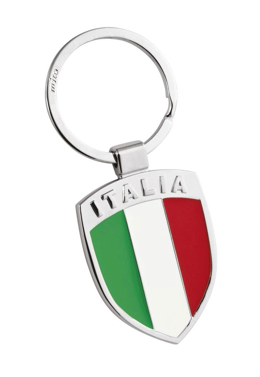 Varotto & Co Portachiavi Coppa Campioni – Modello EL7570 – Cromato 11,5x3,5x1,5 Cm