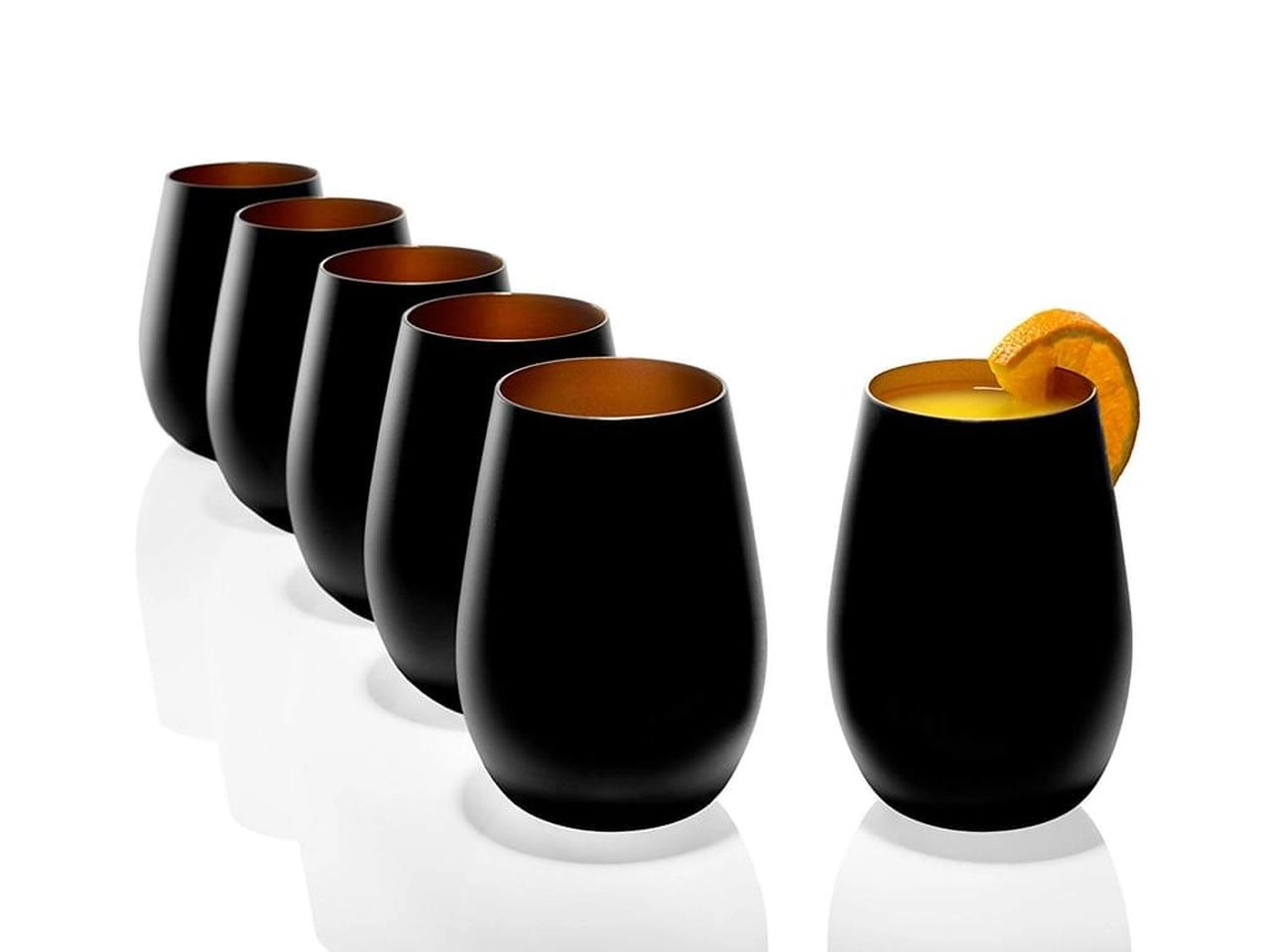 PASABAHCE - Set Bicchieri Acqua Colorati In Vetro Da 6 Pezzi Multicolore - ePRIC