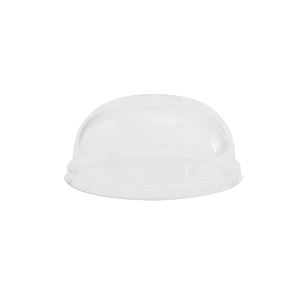 Coperchi trasparenti a cupola in PLA per ciotole in cartoncino da 350-650ml -D115 - Main view