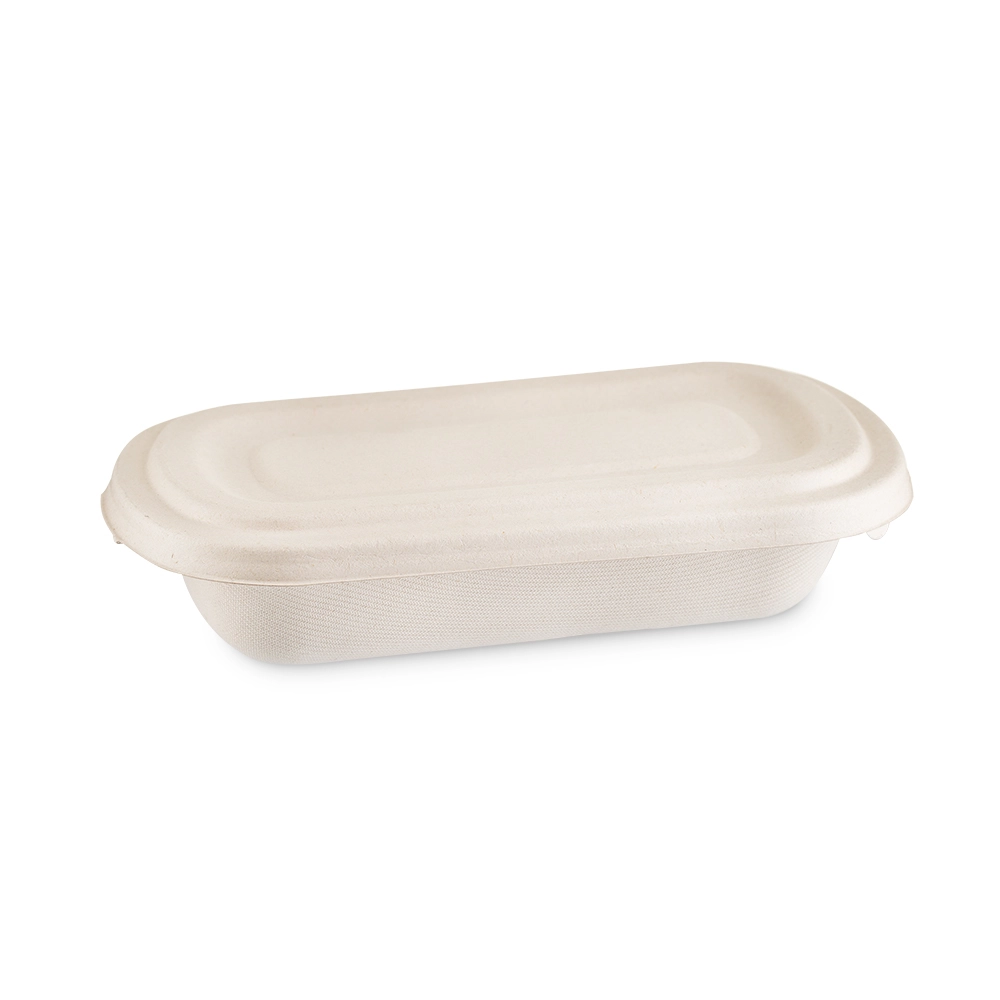 Combo vaschetta Brown 750ml ovale + coperchio - NO PFAS - View3